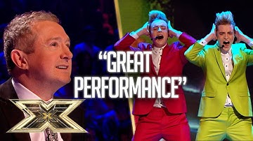 Jedward perform the HOUSE DOWN | Live Show 3 | Series 6 | The X Factor UK