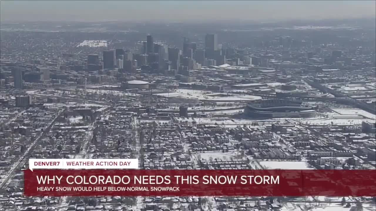 Heavy snow is in the forecast. Here's why Colorado needs it - YouTube