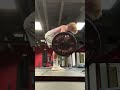 115 lb bent over row for 10 reps