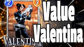 Value Valentina Brings Back Sera Control! | Marvel Snap