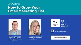 AMA: How to Grow Your Email Marketing List