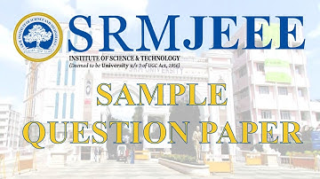SRMJEEE Sample MCQs with solution | Episode 4 | Mathematics | Physics | Chemistry | Biology