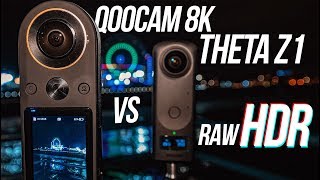 BEST Raw 360 Photo Camera of 2020 - Ricoh Theta Z1 vs Qoocam 8K + Pro HDR workflow tutorial screenshot 2