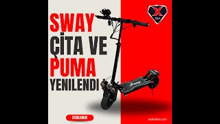 Sway Puma 1000W Elektrikli Scooter-Tanıtım