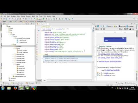 Create Dialog Activity in Android Studio