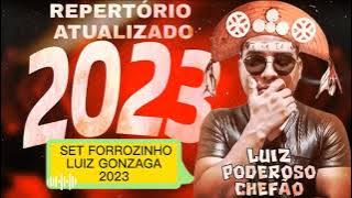 LUIZ PODEROSO CHEFÃO 2023 REPERTÓRIO ATUALIZADO 2023 SET FORROZINHO LUIZ GONZAGA 2023