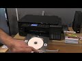 How to print on to a printable CD using the Epson EcoTank  ET-7700
