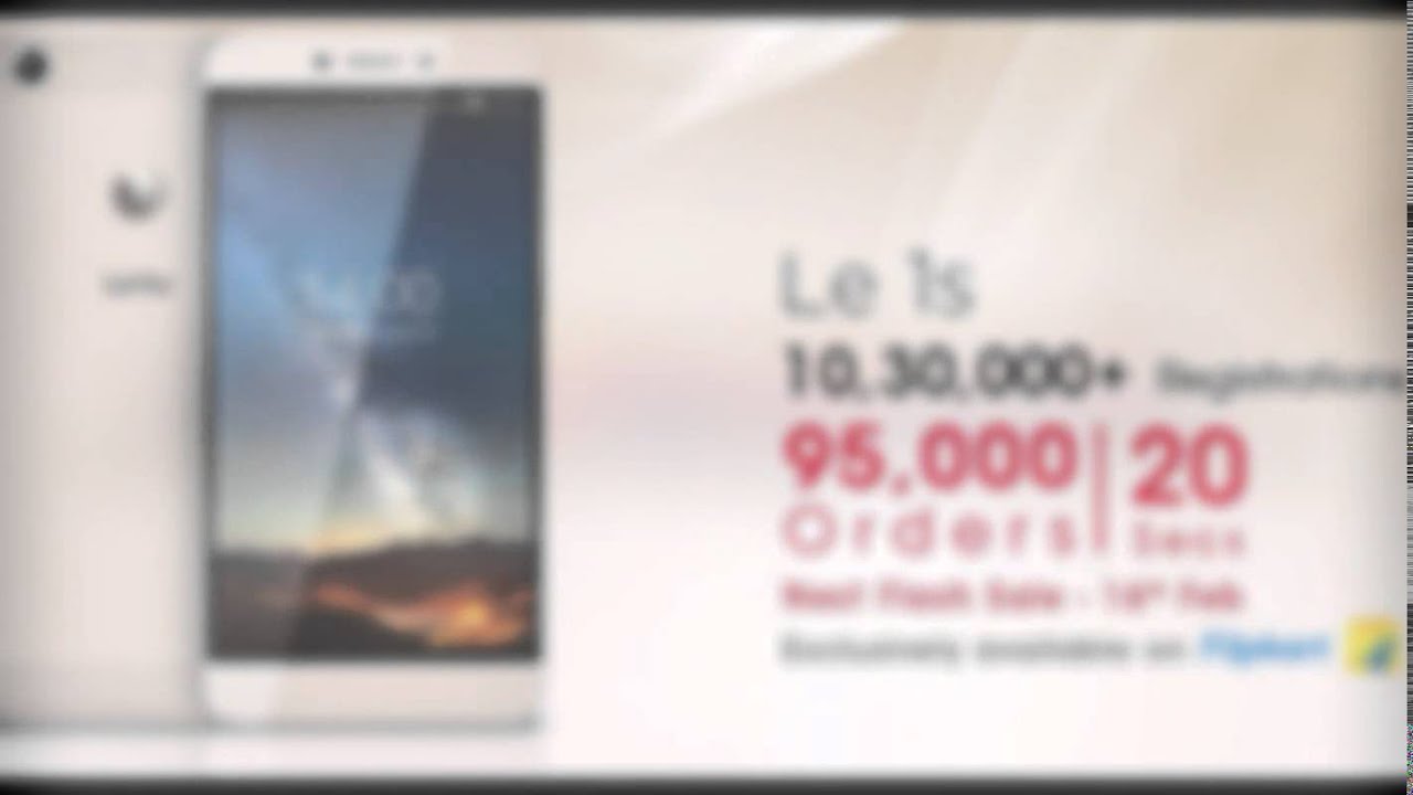 LeTV Le 1s Flipkart | LeEco Le 1s Flipkart Second Flash Sale | Online Registration 2016