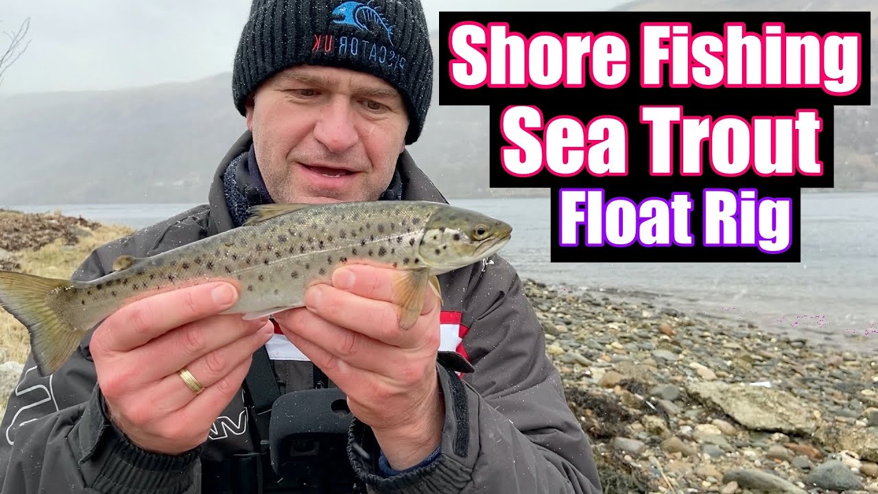 Super simple Sea Float Setup Catching Sea Trout Shore Fishing For