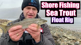 Super simple Sea Float Setup Catching Sea Trout - Shore Fishing  For Beginners UK