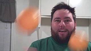 Flying balls in my face! (4/6/09-33)