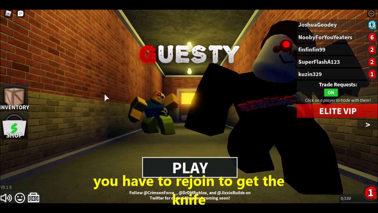 Guesty codes that give you free knives and coins