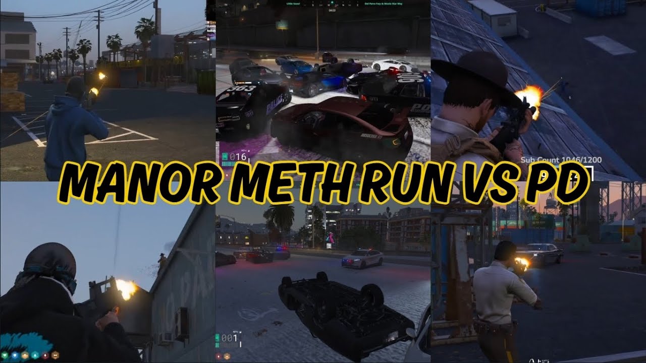 Попытка в особняке: первый поход за метамфетамином | Мульти-точка зрения | NoPixel 4.0 GTA RP