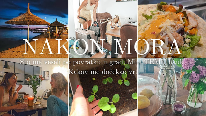 NAKON MORA︱Što me veseli po povratku u grad, Mini TEMU haul, Kakav me dočekao vrt
