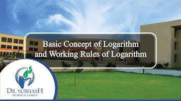Basic Mathematics :: Lecture 1 : Ch-1: Logarithm : By Sunny M Ramchandani