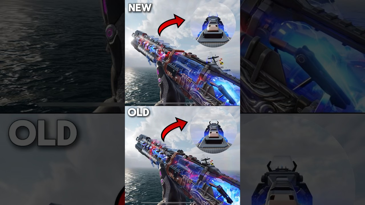 New vs Old Mythic AS VAL in CODM