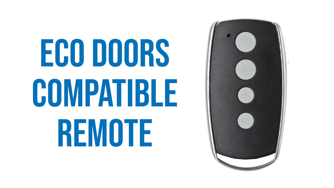Eco Doors Compatible Remote Video Description YouTube
