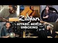 Zildjian Apparel + Merch Unboxing by Zildjian Artists