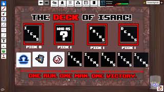 THE DECK OF ISAAC LIVE || With Jonusfatson!
