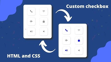 Design A Custom Checkbox Using HTML & CSS || Custom Checkbox in HTML and CSS || Source coder 2022