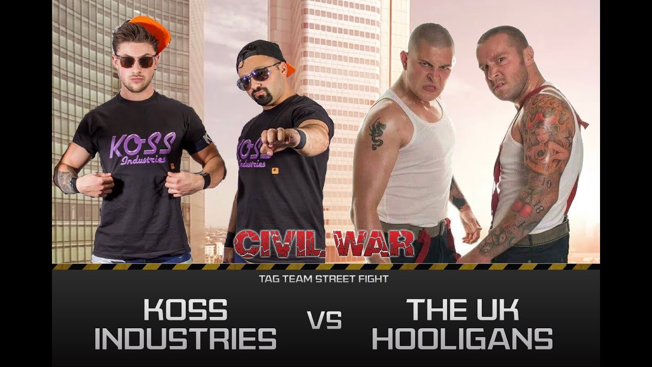 FREE MATCH OVER 18s event Koss vs UK Hooligans