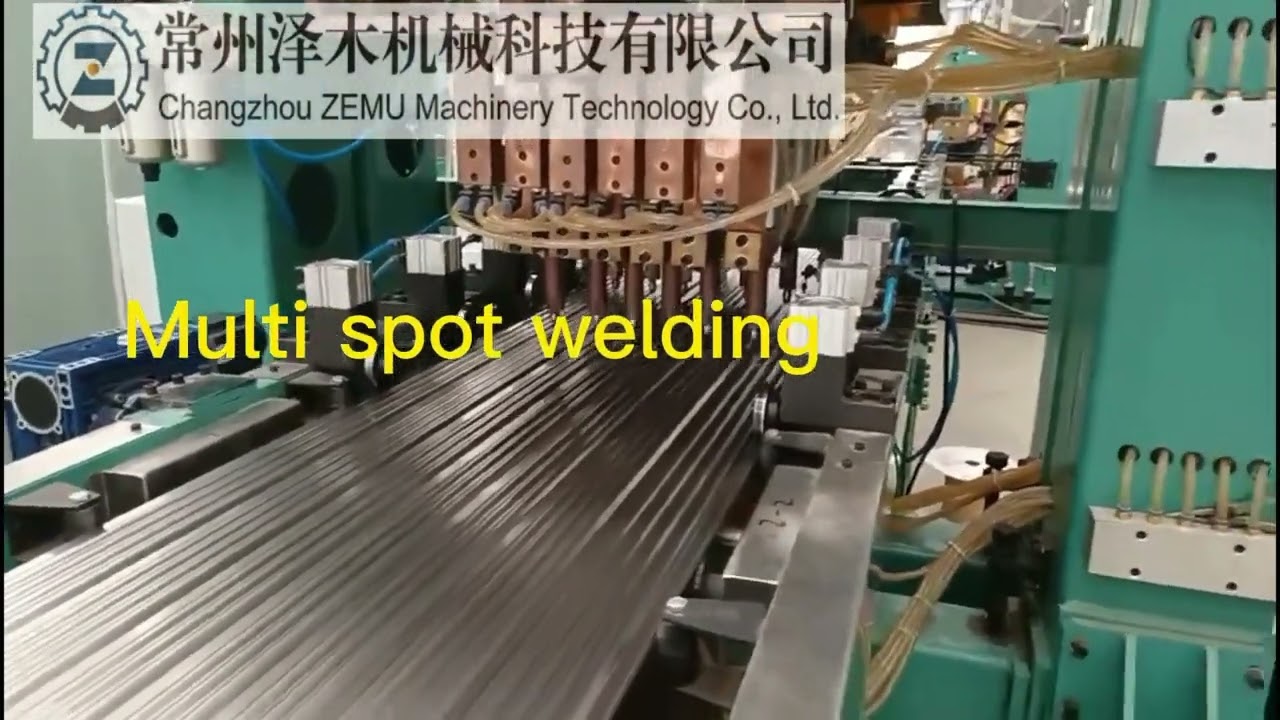 transformer radiator fin manufacturing line