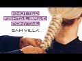 Knotted Fishtail Braid Ponytail