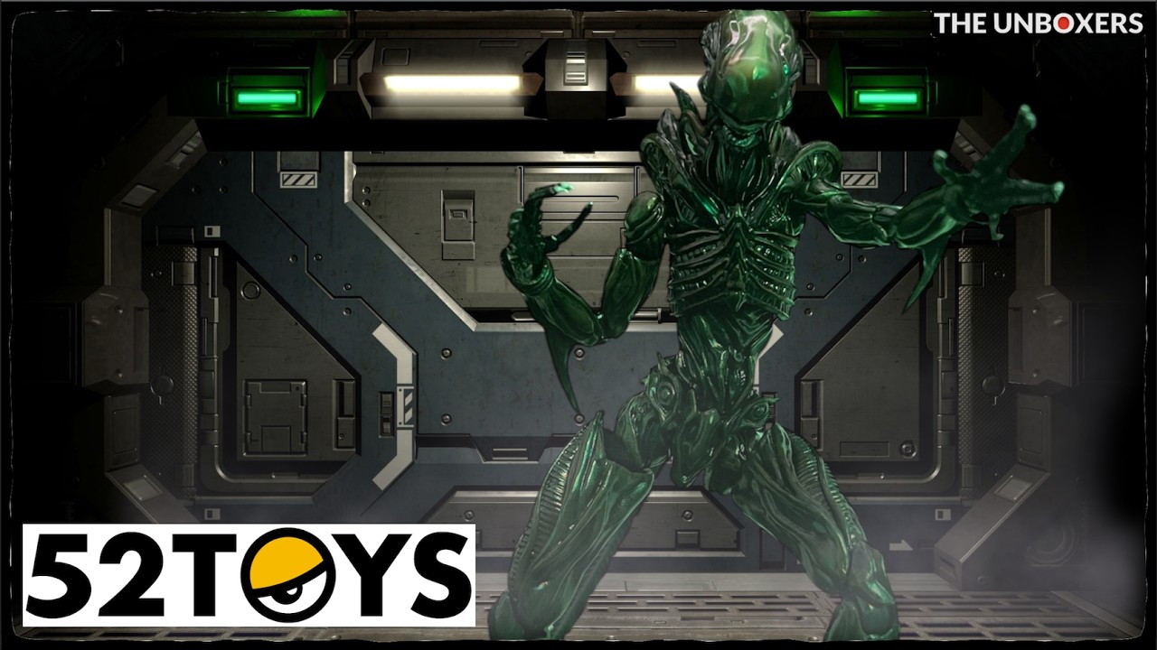 The Alien Xenomorph Action Figure by 52 Toys - YouTube