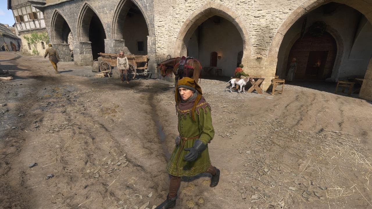 KCD 2: The OOTD - A green and brown townsman