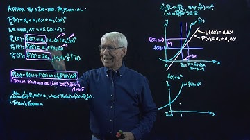 Lecture 24(B): Approximation and Taylor Polynomials, with example