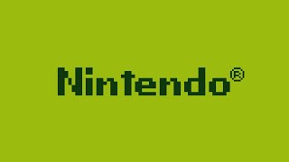Nintendo Game Boy Startup Screen (1989) (60FPS)
