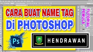 Cara Buat Name Tag Di Photoshop screenshot 4