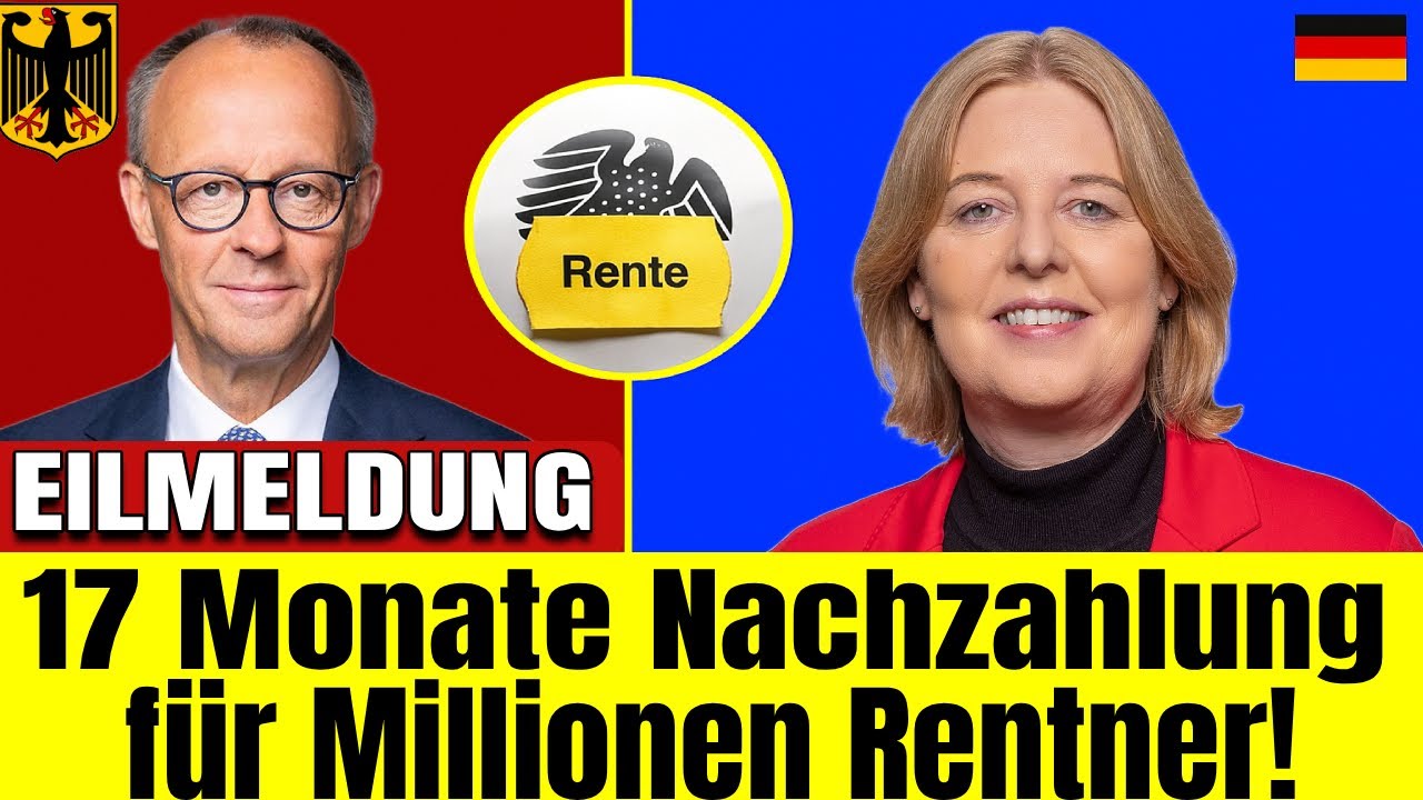🚨 VOR 10 MINUTEN | Renten-Update Okt. 2025 – Nachzahlungen für Millionen: bis zu 17 Monate extra!