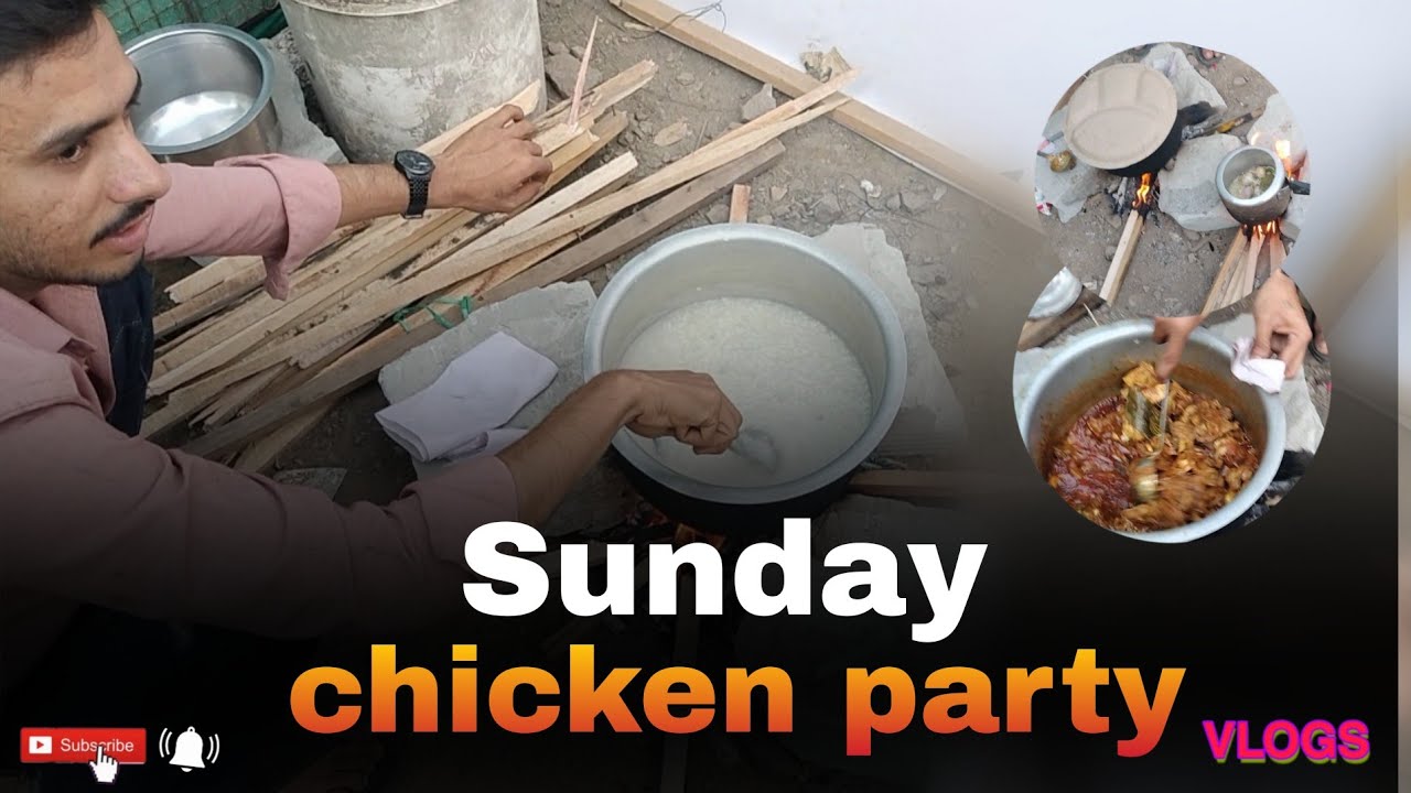 Real Fools Team || Sunday chicken Party || Adp Vlog