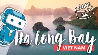 BEST 360 VIDEO VR 4K | Halong Bay FLYCAM - The Astonishing World Heritage Site in Vietnam screenshot 5