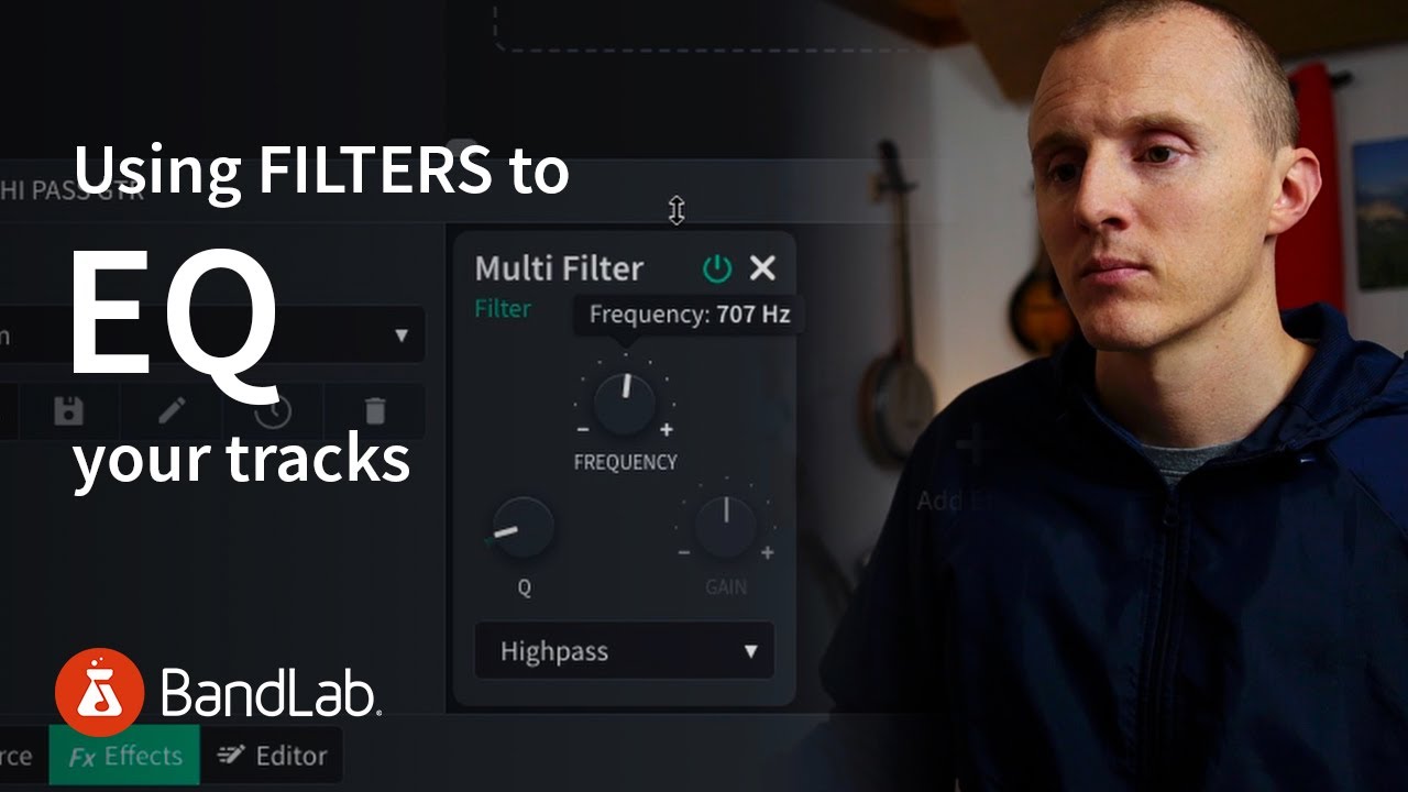 Learn about EQ using BandLab’s Multi Filter effect ft. Eumonik YouTube