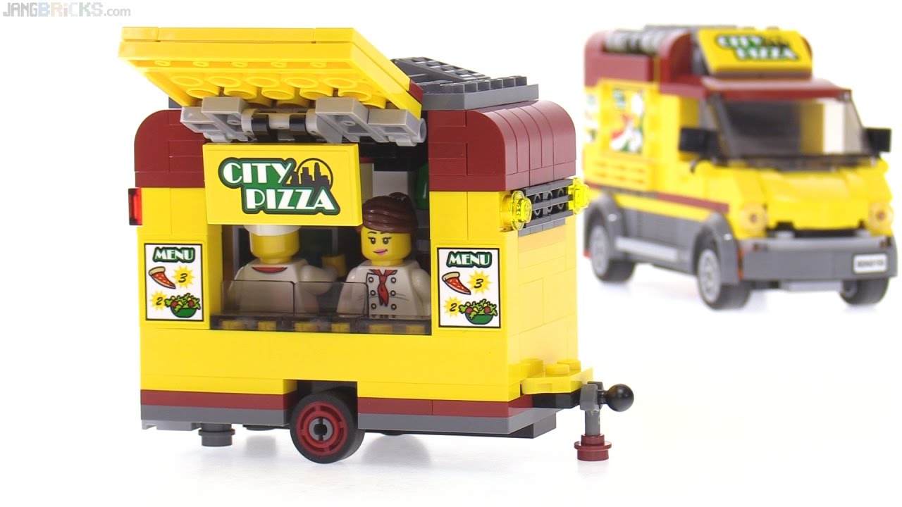 Custom LEGO pizza vendor trailer MOC! 🍕 - YouTube