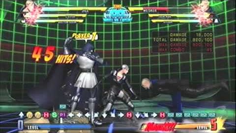 MvC3 - Jill - 1 Million Damage No DHC, Hidden Missiles Variation