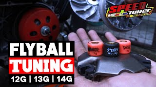 Flyball Tuning for Speedtuner CVT Set | Honda Beat Pang-Gilid Upgrades (Part 3)