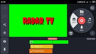 MEMBUAT INTRO VIDEO GREEN DENGAN KINEMASTER screenshot 4