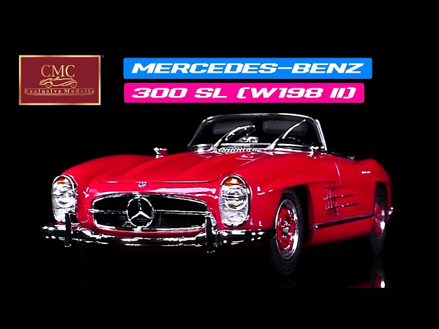 Mercedes-Benz 300 SL (W198 II) Roadster Red Limited Edition 1/18
