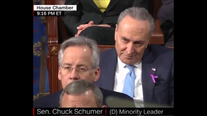 #StateOfTheUnion: #ChuckSchumer couldn’t even hold his head up straight (Limbaugh) #SOTU