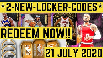 NBA 2K20 Locker Codes | 2 My Team Locker Codes Free | GALAXY OPALS + TOKENS + MTP | Free Locker Code