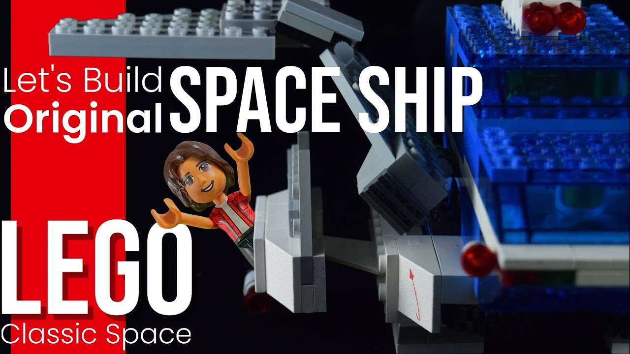 Let`s Transform a Spaceship to Vehicle Using Movable Parts! - LEGO Classic Space