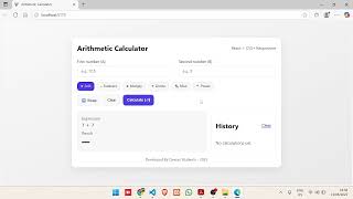 React Arithmetic operation -QVESYS_kumbakonam - world class training