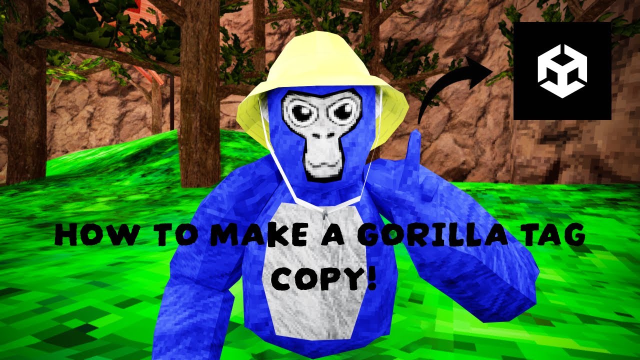 Как сделать **копию тега гориллы** в Unity!