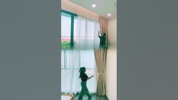 RÈM VẢI HAI LỚP! Rèm cho căn hộ chung cư! Rèm chống nắng!