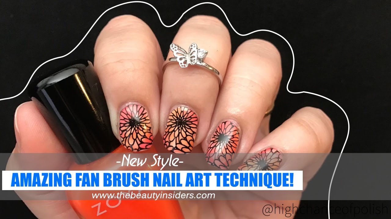 8. Nail Art Fan Brushes - wide 10