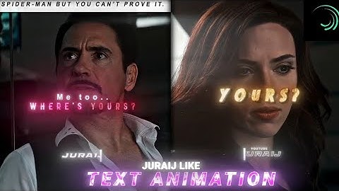 JURAIJ like text animation in after motion z preset #xml #aftermotionz #text #textanimation #preset 