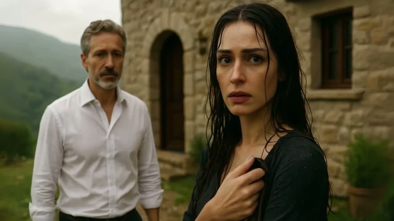 Un miliardario vedovo ha aperto la porta a una sconosciuta sotto la pioggia… e lei gli ha ricord